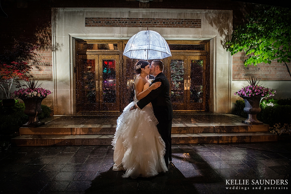 Gem theatre wedding portrait, Kellie Saunders Photography, Gem theatre night time portrait